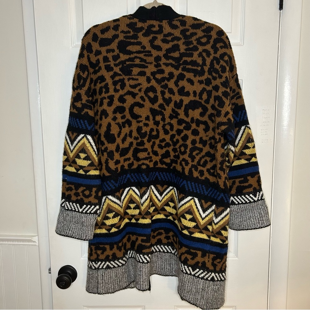 Anthropologie Marseille Leopard Cardigan - Picture 11 of 15